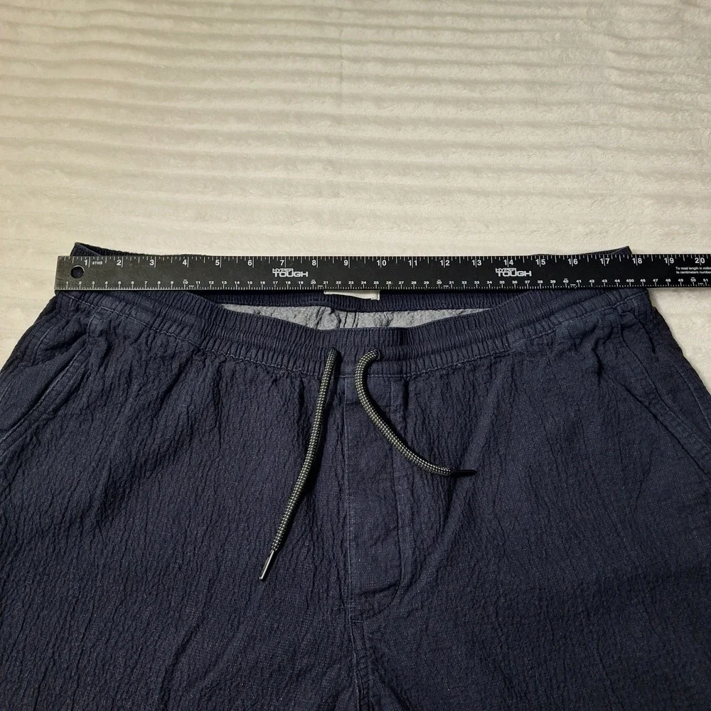 Taylor Stitch Apres Sashiko Organic Cotton Jogger Pants XXL Charcoal Pull On
